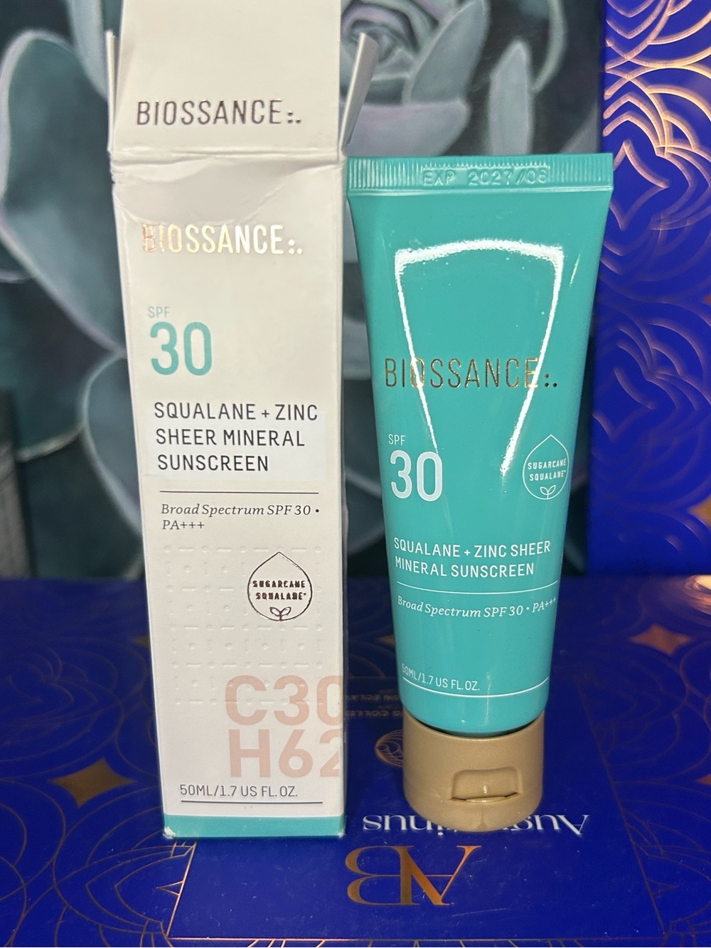 Biossance Squalane + Zinc Sheer Mineral Sunscreen SPF 30 - Picture 2 of 6